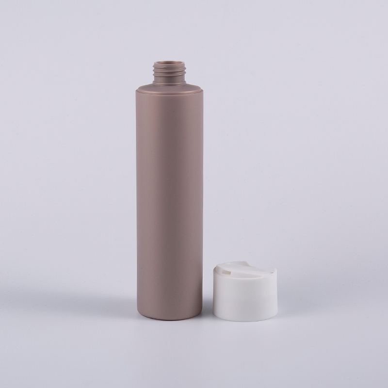 Viacfarebná čistiaca fľaša Soft Touch okrúhleho tvaru 250 ml s uzáverom na disk