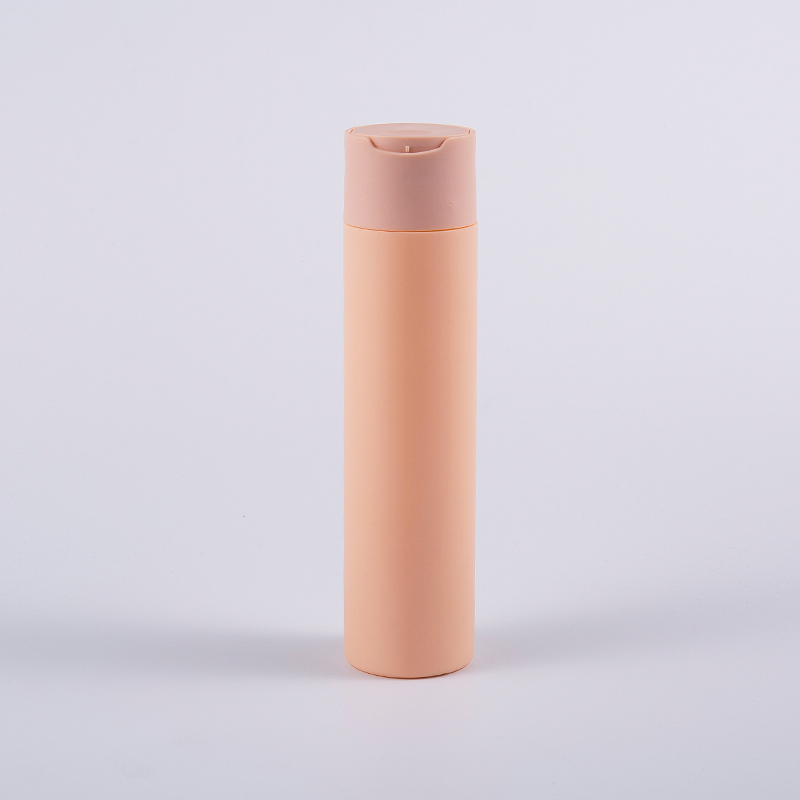 Viacfarebná čistiaca fľaša Soft Touch okrúhleho tvaru 250 ml s uzáverom na disk