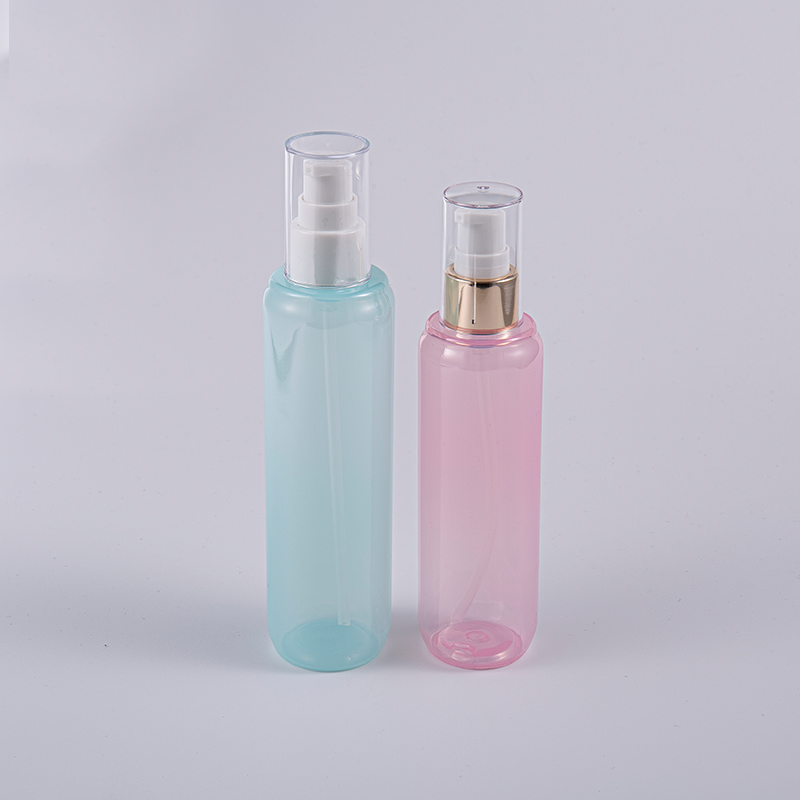 120 ml PETG hrubostenná fľaša na mlieko s pumpičkou