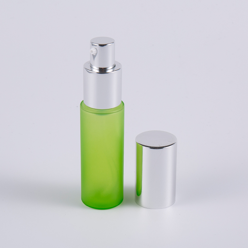 Green frost 20ml 30ml PET PETG okrúhla hrubostenná fľaštička na mlieko s pumpičkou Green frost 20ml 30ml PET PETG okrúhla hrubostenná fľaštička na mlieko s pumpičkou