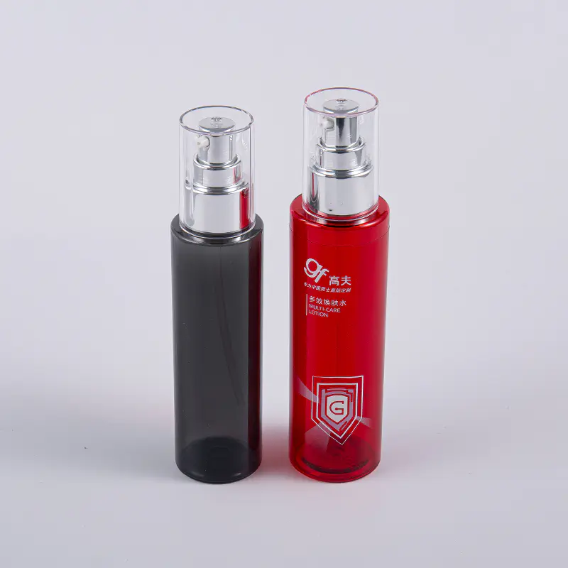 Prenosná nádoba navrhnutá 120 ml okrúhla čistiaca tonerová fľaša Prenosná nádoba navrhnutá 120 ml okrúhla čistiaca tonerová fľaša