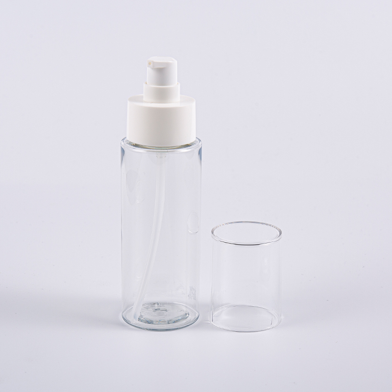 Okrúhle fľaštičky s tonerom na tvár Frost PET s objemom 100 ml