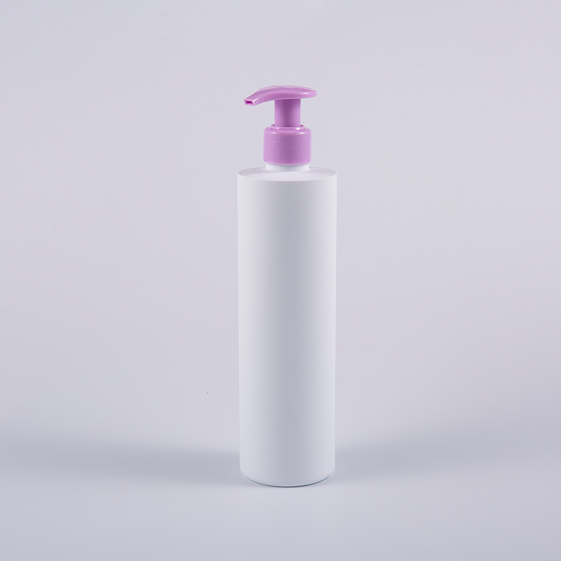 Guľatý tvar 360 ml dávkovací čistiaci šampón telové umývacie fľaše