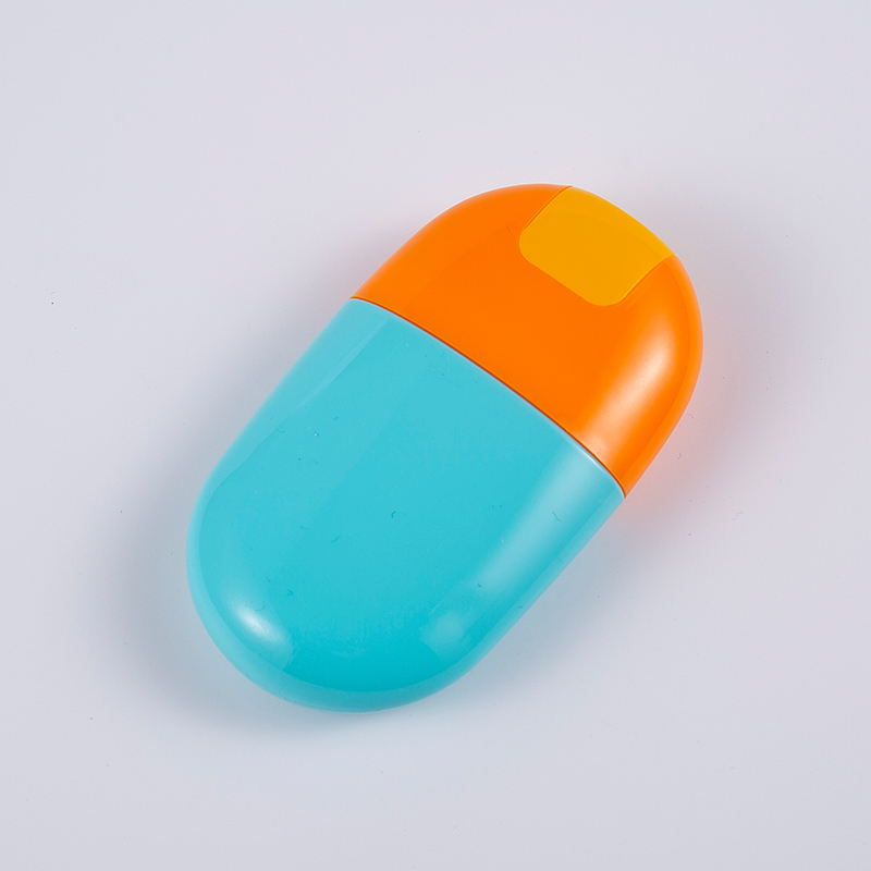 Pevná modrá farba 30 ml 50 ml EVOH viacvrstvová fľaša na opaľovanie so skrutkovacím uzáverom