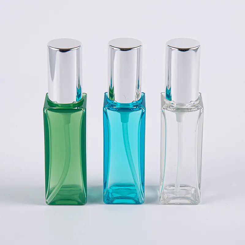 30 ml PETG štvorcová fľaša na pleťové mlieko na cesty 