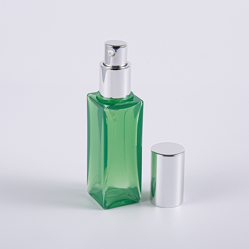 30 ml PETG štvorcová fľaša na pleťové mlieko na cesty 