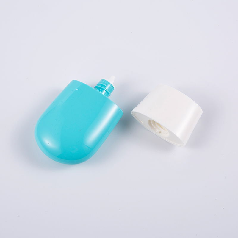 Eco-Friendly Travel Essential 30 ml a 50 ml prémiová modrá PE fľaša na opaľovanie Eco-Friendly Travel Essential 30 ml a 50 ml prémiová modrá PE fľaša na opaľovanie