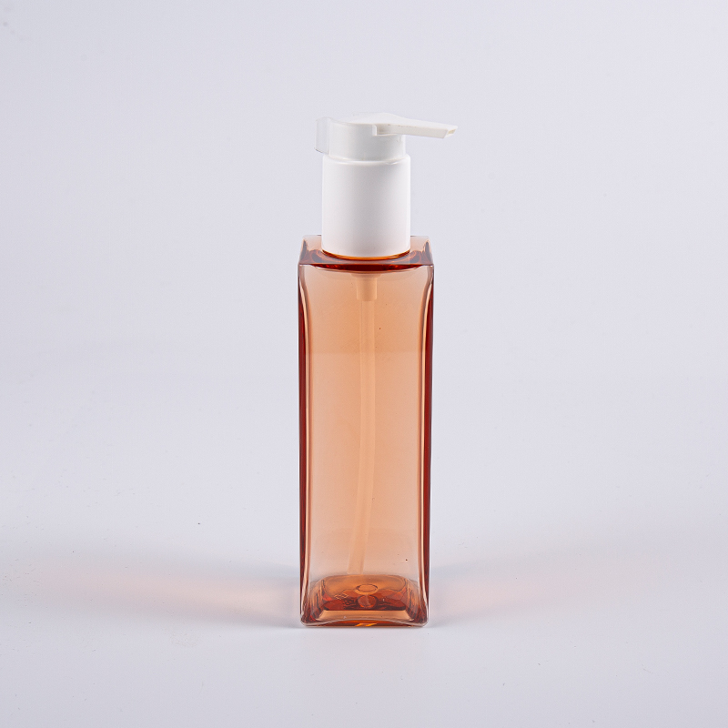 Fľaša s pumpičkou PETG Lotion Pump 150 ml štvorcového tvaru Fľaša s pumpičkou PETG Lotion Pump 150 ml štvorcového tvaru