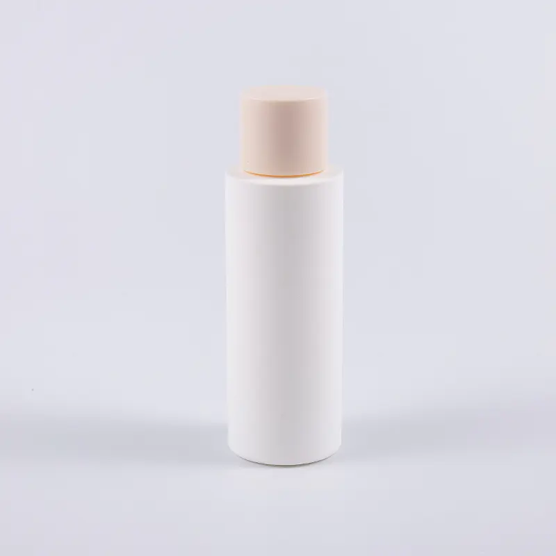 Prémiová kozmetická nádoba na telové mlieko a produkty starostlivosti o pleť 100 ml fľaša PE zmäkčujúceho mlieka