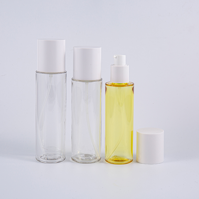 Osobná starostlivosť 130 ml 170 ml 200 ml okrúhly tvar Petg Lotion Pump Fľaša