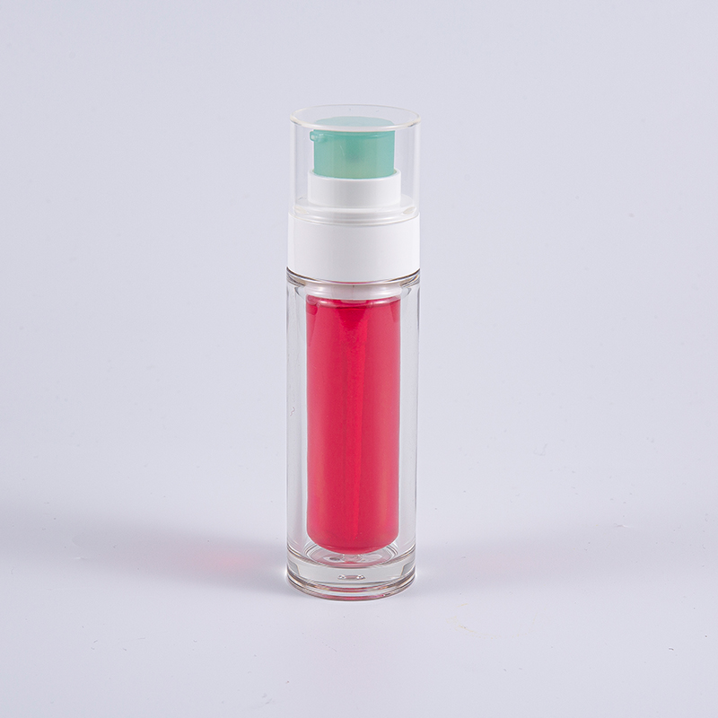 Priehľadná PETG fľaša s viacvrstvovým kompozitným vnútorným vreckom 30 ml 50 ml vákuová fľaša s pumpičkou Priehľadná PETG fľaša s viacvrstvovým kompozitným vnútorným vreckom 30 ml 50 ml vákuová fľaša s pumpičkou