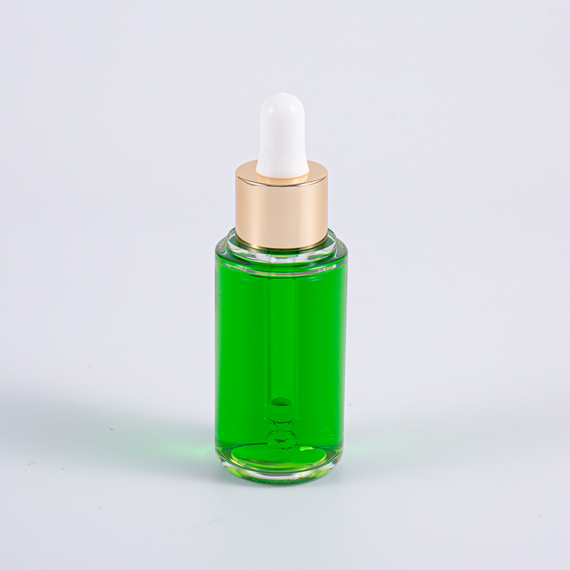 Vysoko kvalitná 35 ml okrúhla fľaša na mlieko s hliníkovou pumpičkou na cestovanie