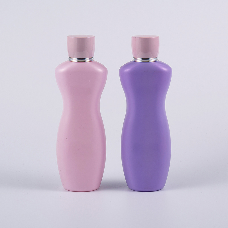 Ružová fialová farba Ergonomický tvar 200 ml PE telové mlieko do kúpeľa