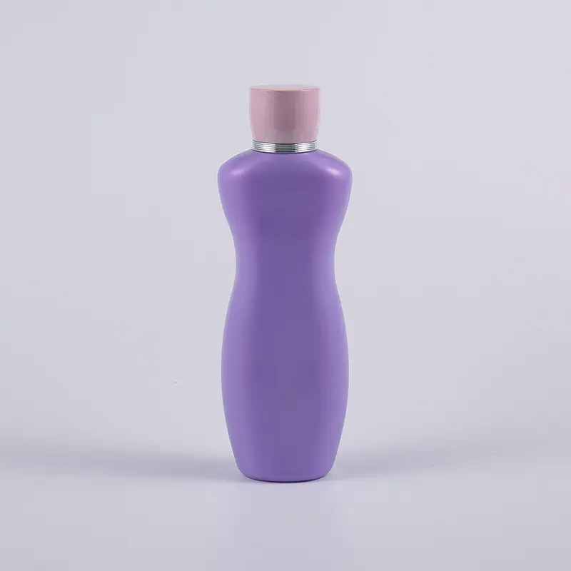 Ružová fialová farba Ergonomický tvar 200 ml PE telové mlieko do kúpeľa